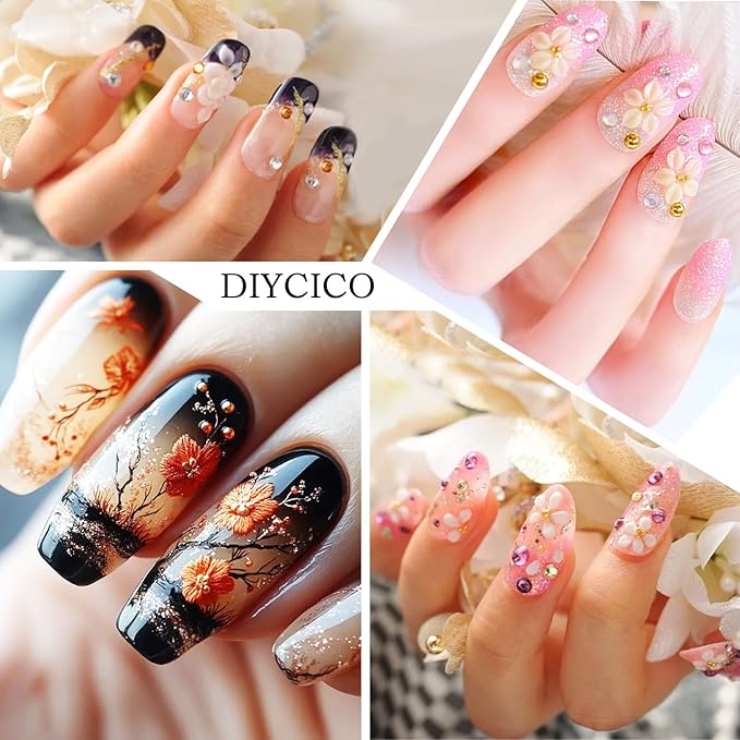 Nail Art Tools 24Pcs Set,2 sets Nail Stand,Nail Art Brush,Resin Nail Art Palette,5 Pcs Nail Art Sculpture Pen,Dotting Pen Tools Nail Art Kit for Nail Art DIY