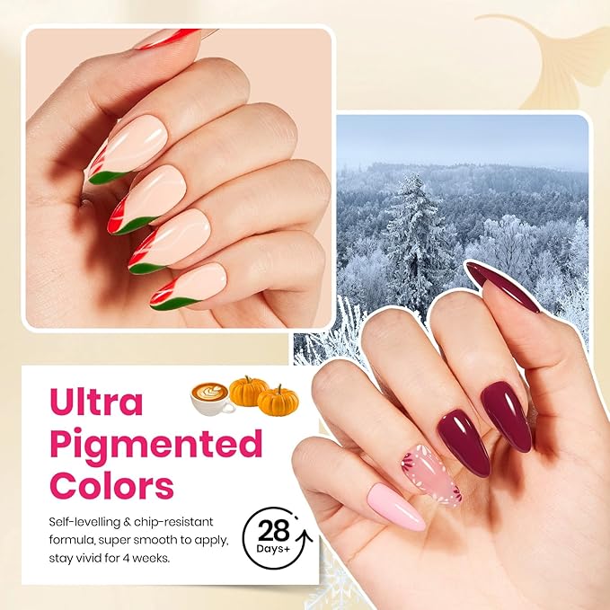 Beetles 36 Colors Gel Nail Polish Set, Pastel Jelly Pink Purple White Green Gel Polish Kit with Glitter Gel Base & Top Coat Nail Tools Soak Off UV Nail Art Salon DIY at Home Manicure Gift for Women