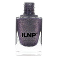 ILNP Chateau - Charcoal Grey Holographic Shimmer Nail Polish, Chip Resistant, Non-Toxic, Vegan, Cruelty Free