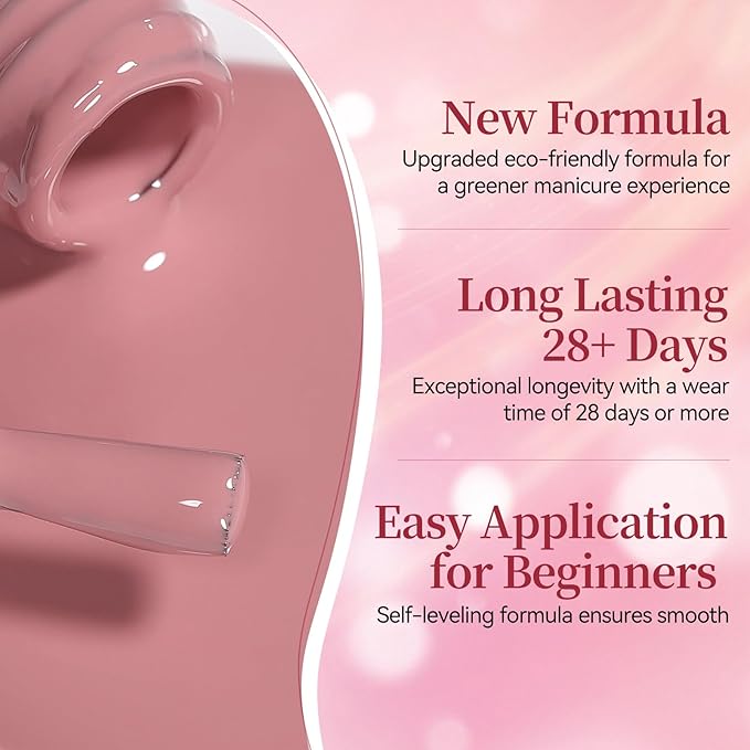 BORN PRETTY Nude Gel Nail Polish,Nude Pink Red Skin Tone Natural Colors Gel Polish Kit for Salon Manicure and Nail Art DIY at Home Valentine's Day Gift