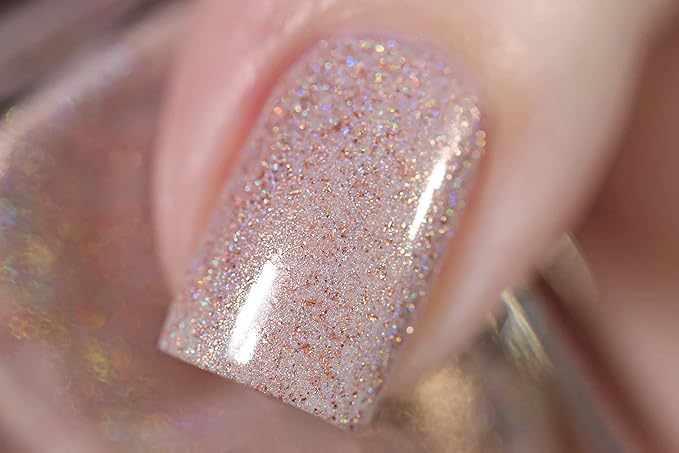 ILNP Hope - Soft Café Latte Holographic Nail Polish