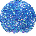 720 Pcs SS30 6mm AB Flatback Rhinestones for Nails Art Crafts Transparent Glitter Round Gems Crystals DIY Clothes Shoes(Clear Light Sapphire AB)