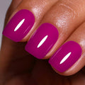 Gel Polish, 0.5 Fl Oz Burgundy Purple Rose Nail Gel Polish Spring Summer Art Starter Manicure Salon DIY Soak off UV LED Design