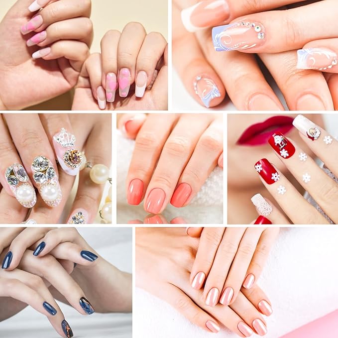 Clean Up Nail Brush, 5pcs Nail Polish Remover Brush Fingernail Clean Up Brushes for Cleaning Gel-Nail Polish