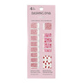 Dashing Diva Gloss Nail Strips - Queen Spirit - UV Free, Chip Resistant, Long Lasting Gel Stickers - Contains 32 Wraps, 1 Prep Pad, 1 File