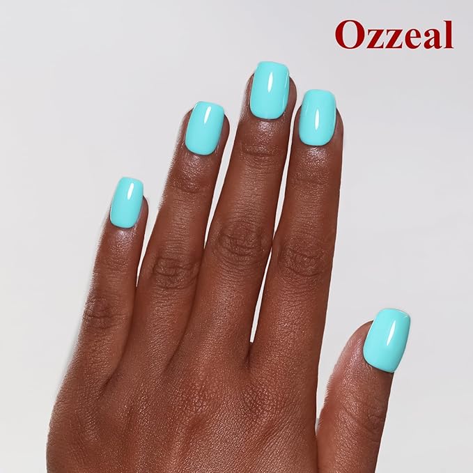 Gel Polish, 0.5 Fl Oz Mint Green Nail Gel Polish Spring Summer Art Starter Manicure Salon DIY Soak off UV LED Design