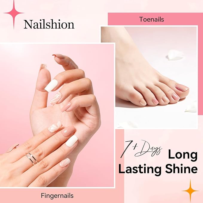 Neutral Collections Nail Polish Set with Base-Top Coat 16 Colors Nude Pink Peach Milky Rose Beige Skin Tones Fingernail Polish with Remover Pads, Salon Home DIY Nail Art Manicure Gift