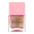 Nails Inc 45 Second Speedy Gloss, Ruby, Pink Shimmer, Metallic, No Chip, Long Lasting, Quick Dry, Air Dry, Professional Manicures & Pedicures, Fingernails & Toenails, Vegan Nail Polish, 0.47 Fl Oz