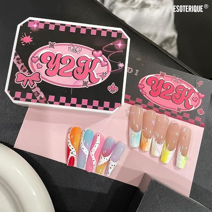 Gradient Pat Pat Gel, 9 Colors Ombre Gel Nail Polish with Nail Sponges & Airbrush Stencils for Ombre Gel Airbrush Nails, Y2K Pallet Patting Gels for Nails