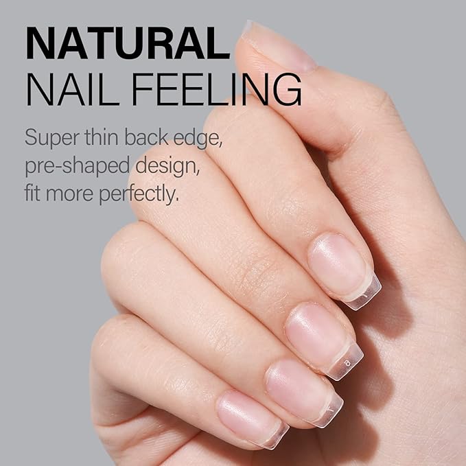 AILLSA Extra Short Coffin Nail Tips 450pcs Gel Full Cover Nails Tips Matte Pre-filed Press on Fake Soft Nail Tip 15 Sizes Pre-Shaped False Gelly Nails Tip