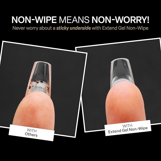 APRÉS Nail Non-Wipe Extend Gel, Soak Off HEMA-Free TPO-Free Gel-X Tips Adhesive 15ml / 0.5oz