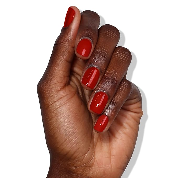 LONDONTOWN lakur Nail Polish - Chip-Resistant, Non-Toxic, Conditions & Hydrates Nails | Glossy Burgundy Red, Mull It Over, .40 fl oz
