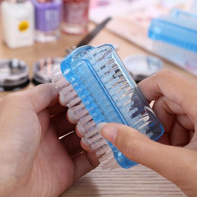 BTYMS 6 Pcs Nail Brush for Cleaning Dual-sided Fingernail Scrub Cleaning Brushes Under Nail Cleaning Tool for Toes and Nails