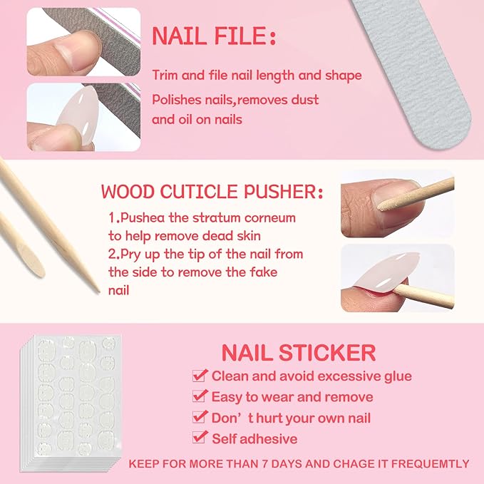 120pc Khaki Almond Press on Nails Short Fake Nails Press ons for Women Acrylic Nails Press on Nails&Glue Tabs, Short Khaki Press on Nails Almond False Nail Tip Stick on Artificial Fingernail