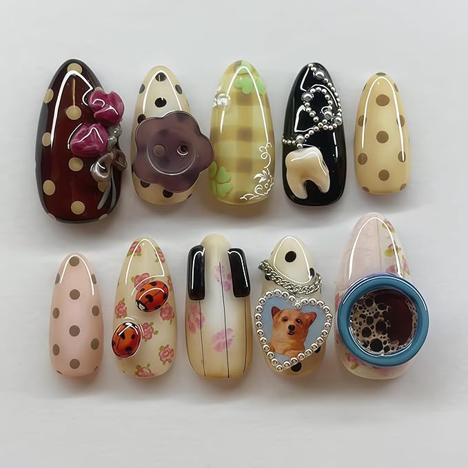 3D Buttons Gel Nail Art Mold Silicone Tools Nails Button Small Model Resin Buckle Molds for Accessories Supplies
