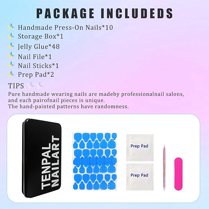 Y2K Punk Duckbill Coffin Nails,Brown Leopard French Tips Press on Nails with Kit,Soft Gel Fake Nails with 3D Charms Hearts Bows Flowers,Metallic Edgy False Nails with Rhinestone Winter Fall(L)