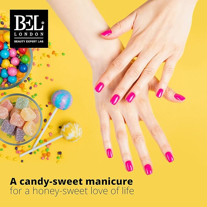 BL Candy Crash Luxury 6 Pack Nail Polish Set - The Queen Of Deluxe Nail Polish Sets - The Perfect Set For The Perfect Manicure - A Professional Quality Quick Dry Nail Polish Set