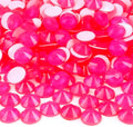 Genie Crystal ss30 Neon Hot Pink Flatback Rhinestones 576 Pcs, 10 Gross 4.8 mm Brilliant Luminous Glass Rhinestone for Tumbler Cup, DIY Crafts, Home Decor, Costumes Dancewear