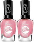 Sally Hansen Miracle Gel Travel Seekers Collection - Nail Polish - Shell Yeah - 0.5 fl oz (Pack of 2)