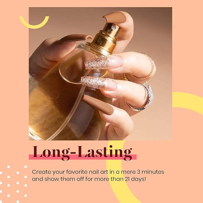Beetles Brown Gel Nail Polish, 1Pcs 15ml Brown Winter Color Gel Polish Soak Off Nail Art Manicure Salon DIY Uv Lamp Nail Design Decoration at Home
