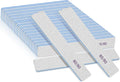 25 Pcs Nail Files 80/80 Grit for Acrylic & Gel Nails, Double Sided Emery Board for Home & Salon Use