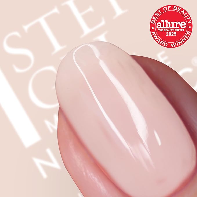Nails Inc It's Topless Gel-Like Nail Polish, 4-in-1 Base Coat, Treatment, Color & Top Coat, Long Lasting, Strong, Chip Free Nails, Glossy Salon Quality Manicure, Air Dry Nail Polish, Renee, 0.47 Fl Oz