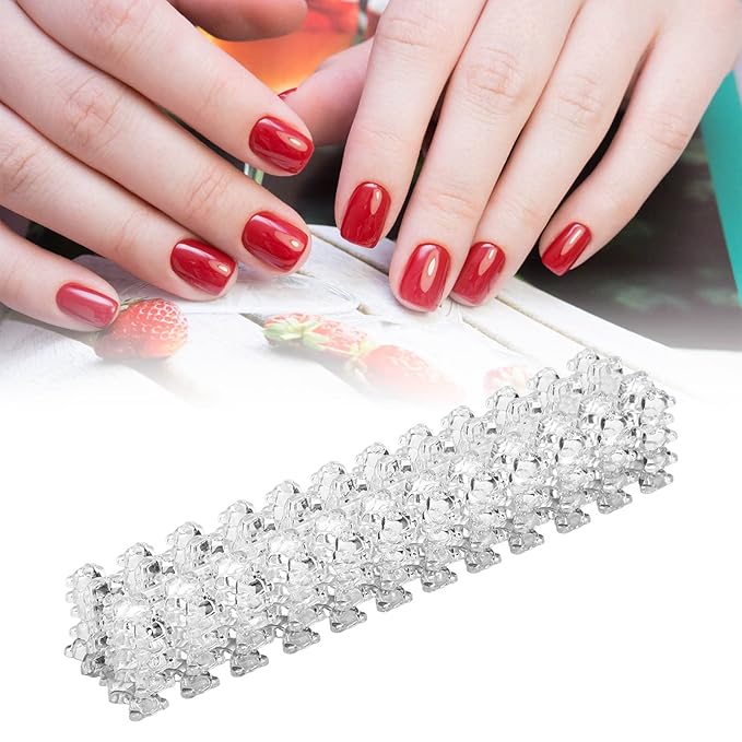 120PCS Bear Shape Nail Color Display Card Set, Nail Tips Color Chart Board for Nail Polish, Gel, Acrylic and Powder Practice, Nail Art Display for Salons, Manicurists and Home Use