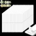 Qenk 12 Sheets Double Sided Tape for Nails, Nail Tape for Press on Nails, Double Sided Nail Tape for Nail Tips Art Display Salon Supplies (Style-2)