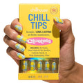 Chillhouse - Chill Tips, Press on Nails Kit - Ugh, As If (Oval) - 24 Nail Shapes & Sizes - Up to 2 Weeks of Wear - Customizable Fit - Reusable - Latina Founded & Women Owned - Beauty & Self Care