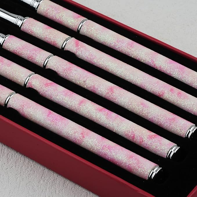 Nail Art Brushes Set Nail Art Design Pen Painting Tools with Nail Extension Gel Brush,Nail Polish Brush, Builder Nail Gel Brush, Nail Art Liner Brush for Salon Gift for Girls Women (Flower)