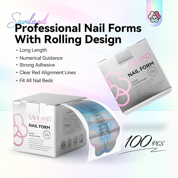 SAVILAND Acrylic Nail Kit with Nail Forms