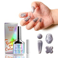 High-Density & Ultra-Bright Cat Eye Gel Nail Polish with Magnet Stick, 15ml Sparkling Magnetic Gel for DIY Manicure, Long-Lasting Shine - Seafoam Luster