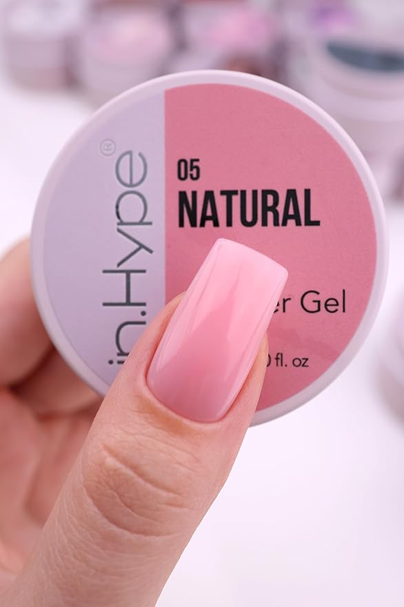 IN.HYPE Sculpting Builder Gel for Nail Extension/Strengthening Natural Pink #5