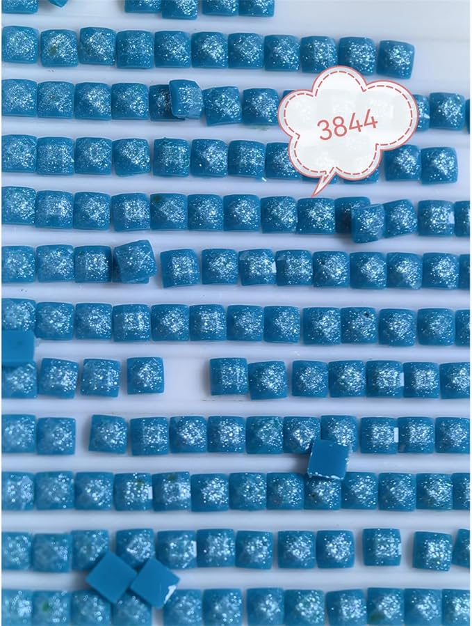76000PCS Fairy Beads for Diamond Painting, Diamond Painting Accessories, 76 Colors Square Drills for Crafts, Bead Art or Nails Art, 2.5MM