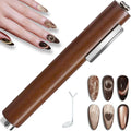 3 in 1 Nail Magnet, Multifunctional Cat Eye Gel Nail Polish Magnet Pen, 3D Magnetic Nail Polish Stick for Home DIY, Salon, Studio, Nail Art Design Tools