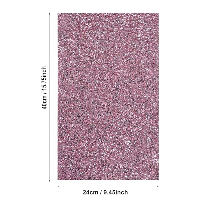 EBANKU Shiny Nail Art Table Mat, Foldable Nail Art Hand Pad Salon Practice Cushion Pad Portable Nail Art Manicure Tool