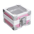 Beaupretty Nail Drill Grinding Bit Holder Box- Drill Bit Case Stand Displayer Acrylic Manicure Grinding Head Display Box