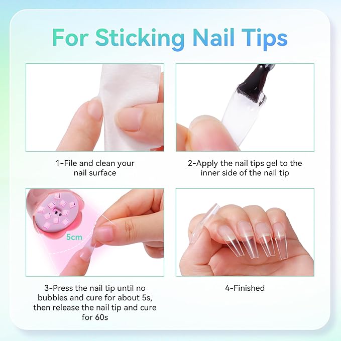 Makartt UV Nail Lamp: Flash Cure lamp UV Light for Gel Nails Polish Luminoza 30mW/cm² Rechargeable LED Nail Light with 4 Timers & Auto Sensor Fast Curing Goosenecks Lamp for Home DIY Manicure (Pink)