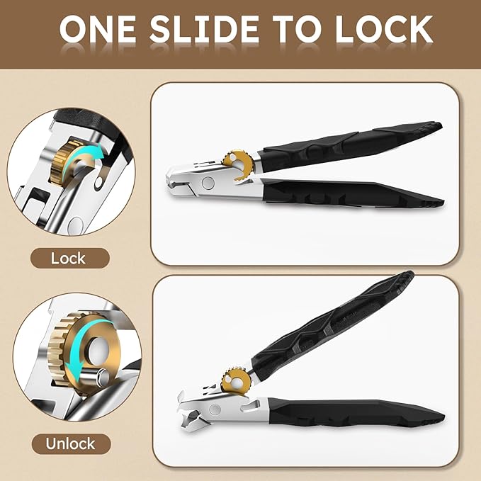Toenail Clippers for Thick Toenails for Seniors, Nail Clippers for Men Wide Jaw Opening, Slanted Toe Nail Clippers Long Handled Heavy Duty Ultra Sharp for Men Women