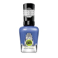 Sally Hansen Miracle Gel Beetlejuice Salon Quality Nail Polish | Gel-Like Formula, Two-Step System, No UV Light Needed, Long Lasting | Opaque, Glossy | 933 Weirder & Weirder | Violet Blue Nail Polish