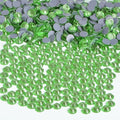 Bymitel Hotfix Crystal Rhinestones Round Gems Iron on DIY Jewelry Making Flat Back for Crafts,Peridot, 2.4mm(SS8/2880pcs)
