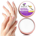 gelike ec Organic Nail Cuticle Remover for Salon: Vanilla 3 In 1 Natural Cuticle Softener Exfoliator Moisturizer for Professional Manicure