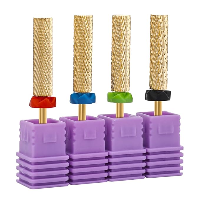 Steel Nail Drill Bit Nail Cuticles Remove Professional Nail Bits For Nail Drill Manicure Pedicure Tools Steel Processing Nails