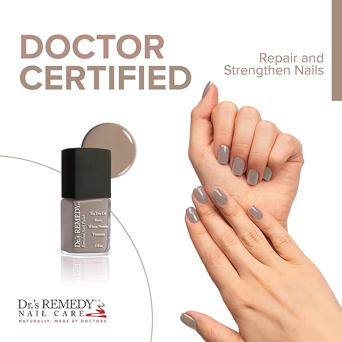 Dr.'s Remedy Enriched Nail Polish -Cozy Cafe