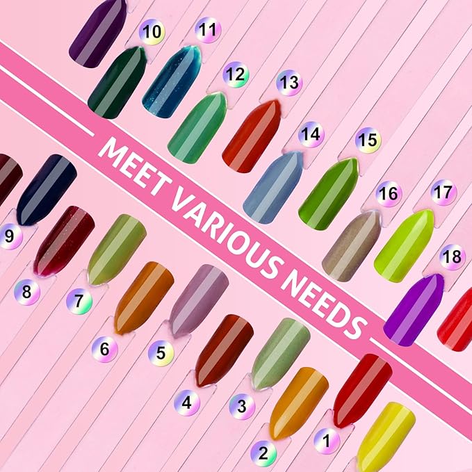 Subay 200 Pcs Nail Swatches Sticks with Number Stickers, Fan-Shaped Practice Nail Art Tips Sticks for Nail Polish Display, Nail Color Swatches Tools with Metal Split Ring for Gel Manicure Home Salon