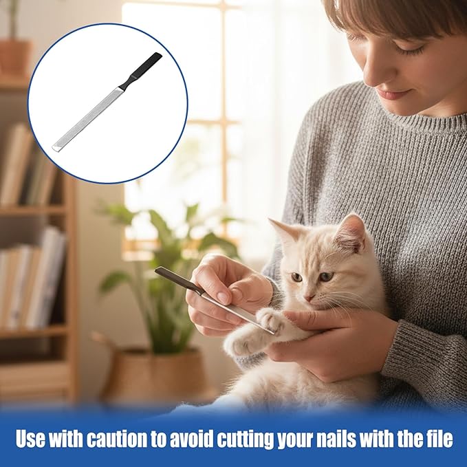 Metal Nail File Men Toe Nail Files for Thick Nails Stainless Steel Long Nails File Toenail Files 4 Sides Heavy Duty for Toenails Fingernail Filing Nail-Care Tool Ideal for Manicure Pedicure Men Women