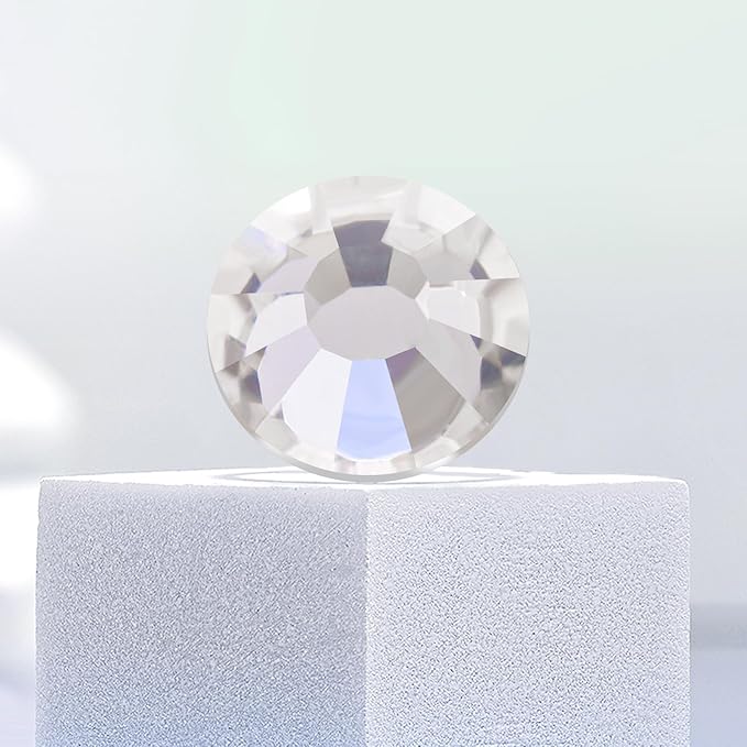 Flatback Rhinestones Bulk, 14400PCS Crystal Rhinestones for Clothes DIY Decoration Crafts, Crystal, SS16, 3.8-4.0mm