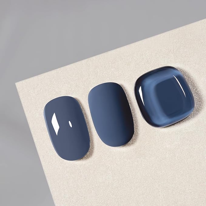 MAYCHAO 15ML Gel Nail Polish 1Pc Blue Haze Gel Polish Soak Off UV LED Nail Polish Nail Art Starter Manicure Salon DIY at Home, 0.5 OZ