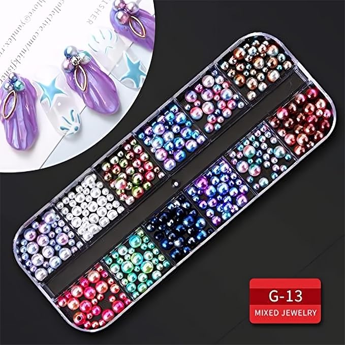 Nail Art Kit, Nail Design Tools Kit with Nail Art Brushes, Nail Art Dotting Pens, Nail Stickers for Nail Art, Nail Charms and Gems, Nail Rhinestones, Nail Art Decoration Kit