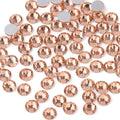 Beadsland Flat Back Crystal Rhinestones Round Gems for Nail Art and Craft Glue Fix, Champagne, 10mm, SS50/144pcs